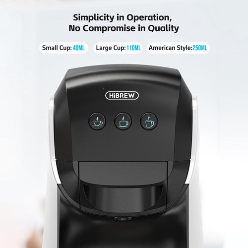 HiBREW H3B 3-in-1 kapsulu kafijas automāts