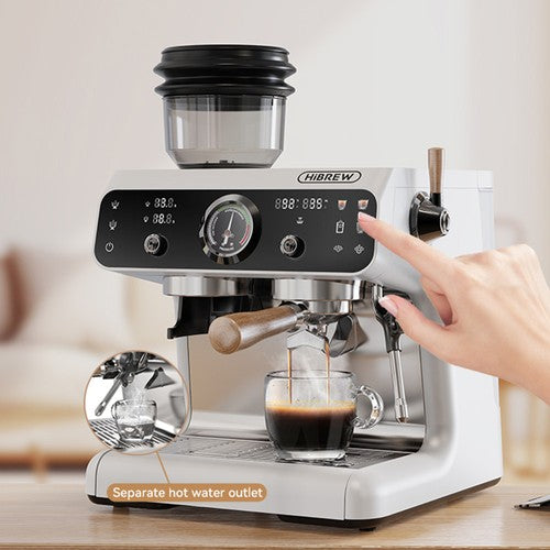 HiBREW H7B espresso kafijas automāts, divkārša sildīšanas sistēma