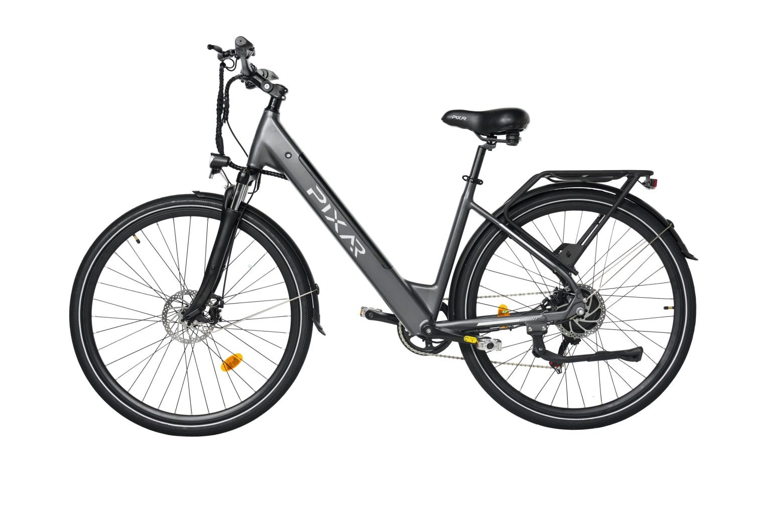 Pixar City1 elektriskais velosipēds, 250W, 45km nobraukums