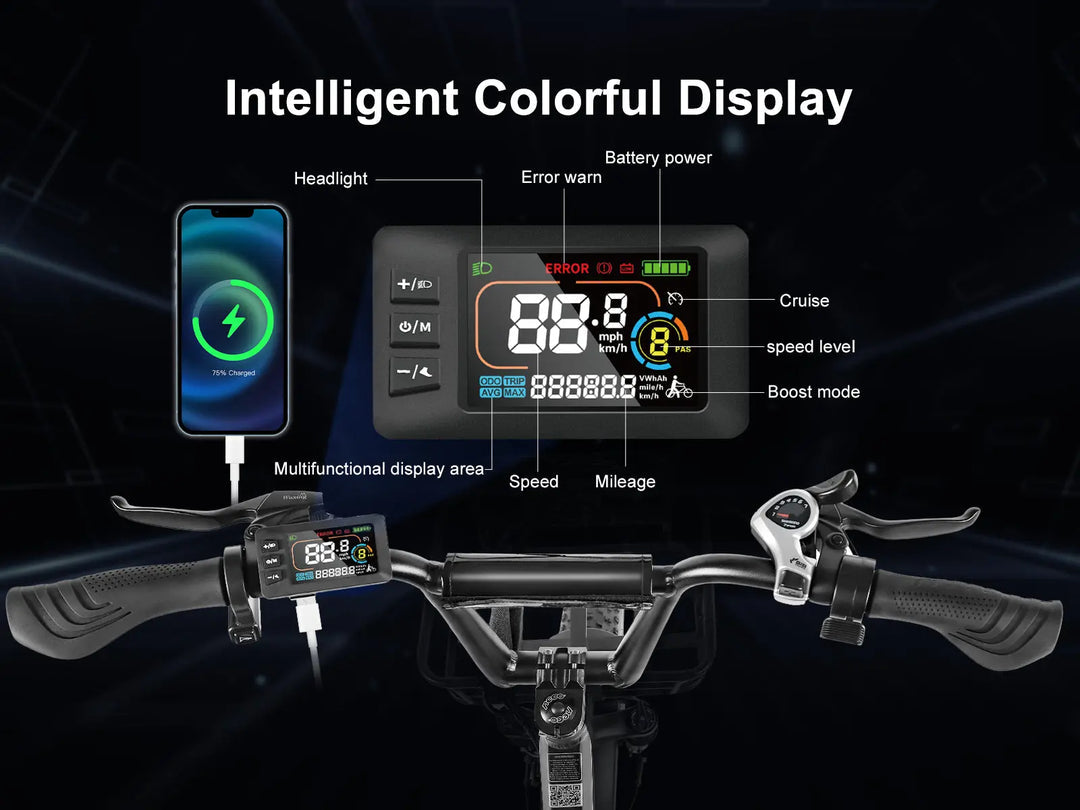 Samebike C05 Pro salokāmais elektriskais velosipēds