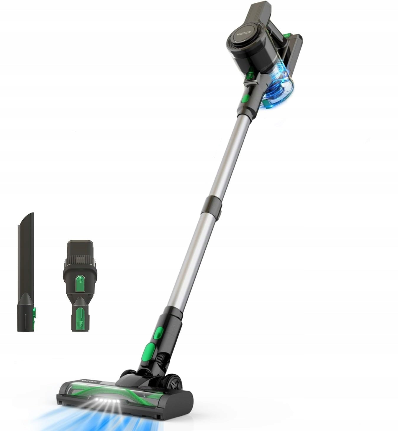 Vactidy V9 bezvadu putekļsūcējs, 25 kPa