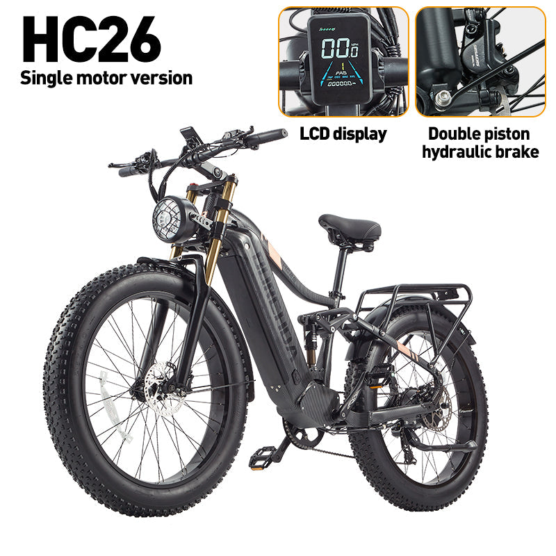 Burchda HC26 elektriskais velosipēds 2500W