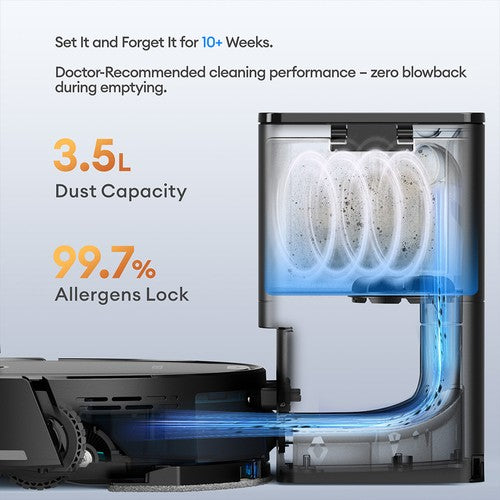 Ultenic T20 Pro robotizētais putekļsūcējs, 8000 Pa