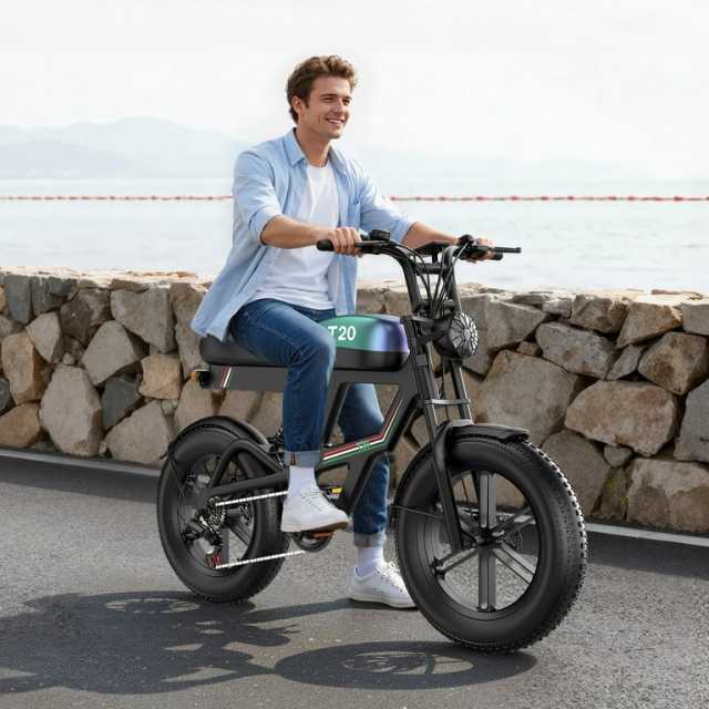 Elektriskais velosipēds ASKGO T20 48V 20AH