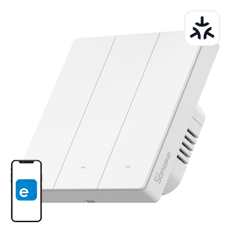 SONOFF M5-3C-86W WiFi Matter smart wall switch (3-channel)