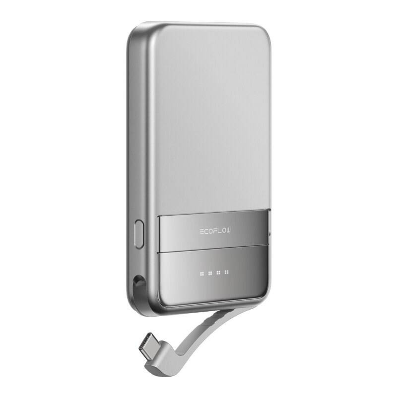 EcoFlow RAPID magnetic powerbank, 5000mAh, (silver).