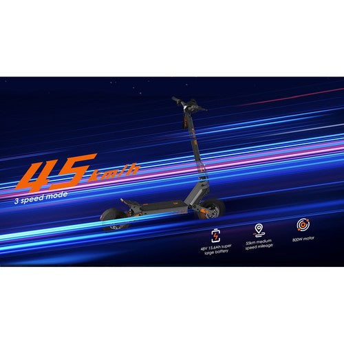 KuKirin G2 Elektriskais Skūteris 2025. gada versija, 800W motors, 48V 15.6Ah akumulators.