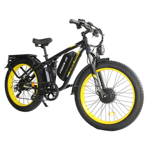 Orlms V3 elektriskais velosipēds, 1000 W * 2 motori, 52 V 25 Ah