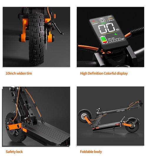 Joyor S8 elektriskais skrejritenis, 600W motors, 48V 26AH