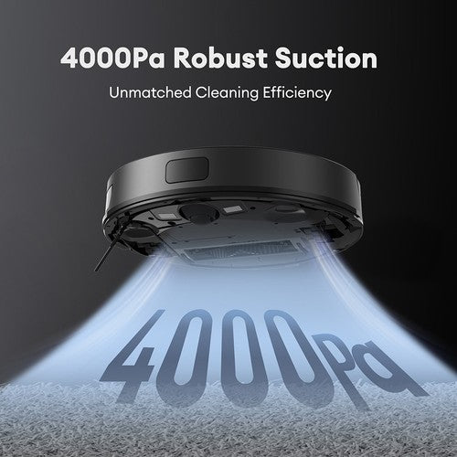 Ultenic D10 robotsūcējs ar LiDAR ātro kartēšanu, 4000 Pa.
