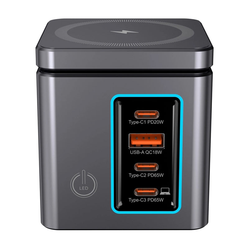 Blitzwolf BW-i113 GaN, USB-A, 3xUSB-C, 105W mains charger