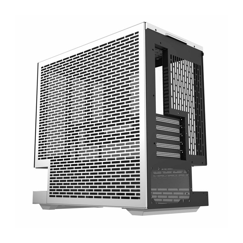 Darkflash F1 computer case (White) + 6 ARGB fans