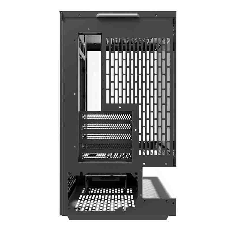 Darkflash F1 computer case (Black) + 6 ARGB fans