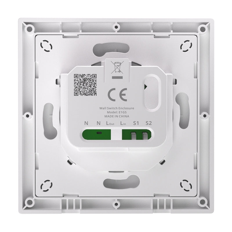 SONOFF E1GS wall switch housing (with N)