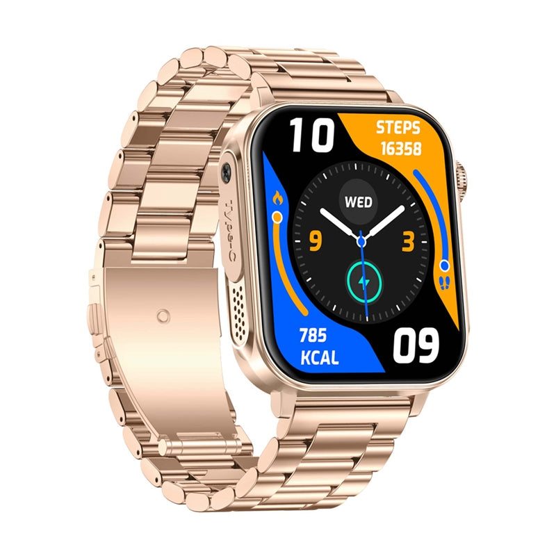 Colmi P80 smartwatch (steel-gold)
