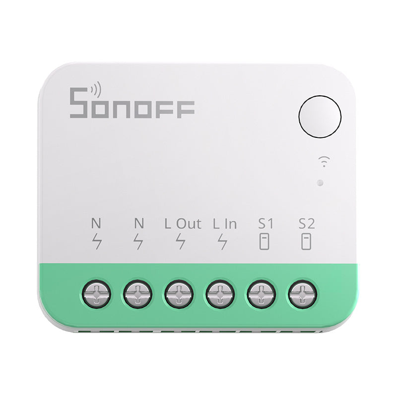 Sonoff MINIR4M Matter smart WiFi mini switch (HomeKit, SmartThings, Home Assistant).