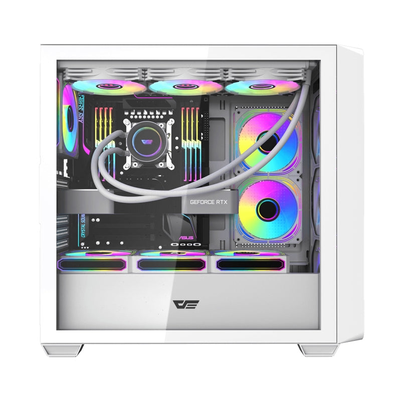 DarkFlash DS900WD computer case (white)