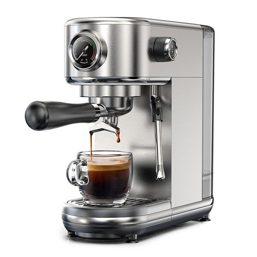 HiBREW H10B espresso kafijas automāts, 20 bāru ekstrakcijas spiediens.