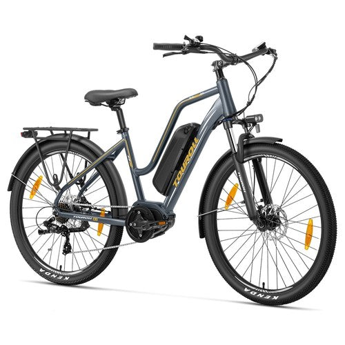 Elektrovelosipēds Touroll MA2 250W vidējas piedziņas motors 36V 13Ah