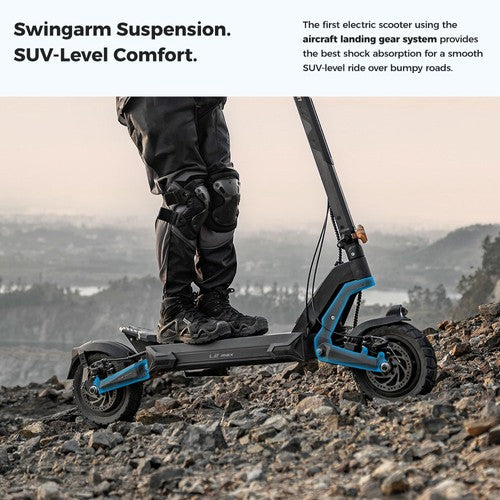 Ausom L2 Max elektriskais skrejritenis, 2*1000W motors, 48V 20.8Ah