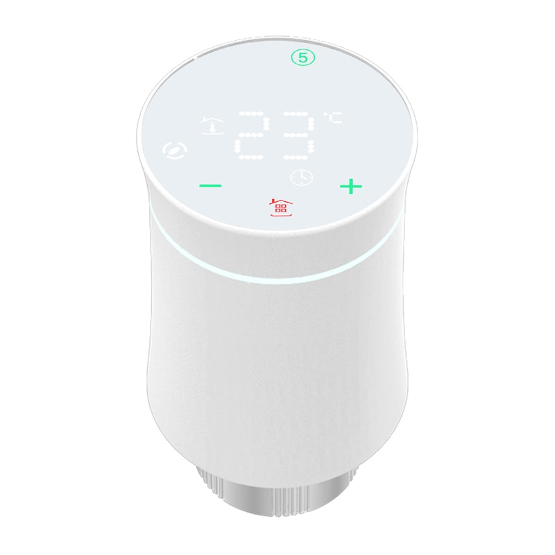 MOES TRV BY100 ZigBee Touch Thermostatic Head