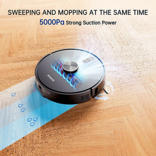 SmartAI S8 Pro robotu putekļsūcējs