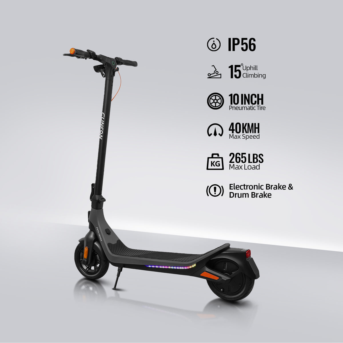 Cunfon RS300 Elektriskais Skūteris 500W