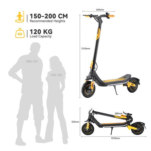 KUGOO M3 PRO elektriskais skrejritenis 600W motors 48V13Ah