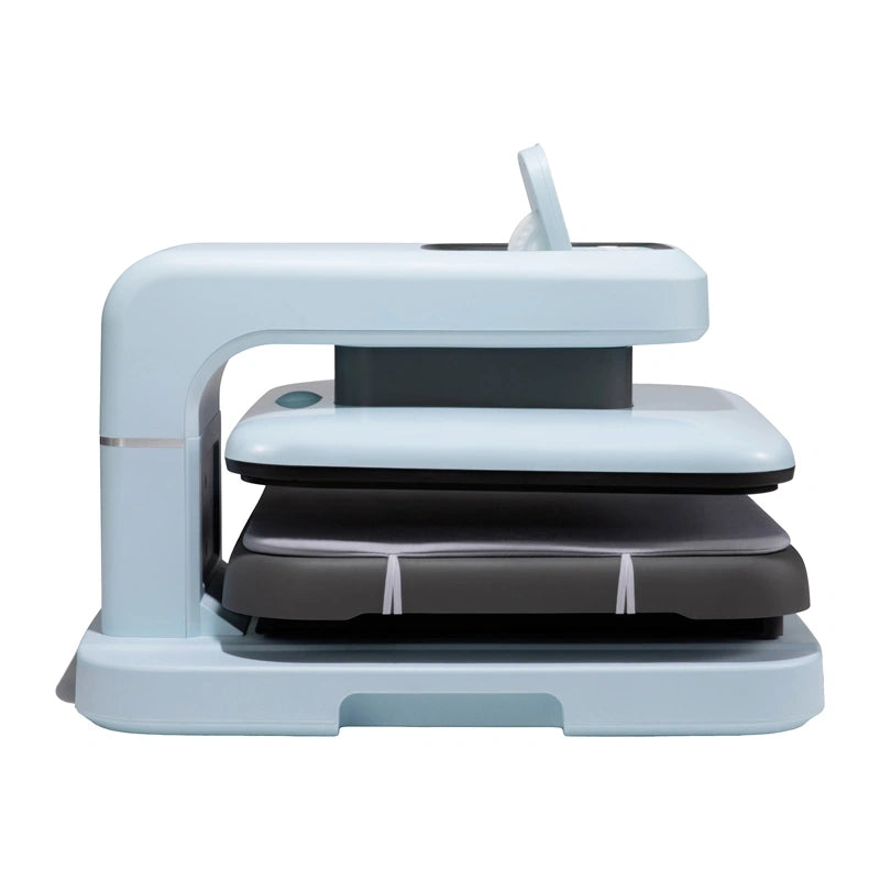 HTVRONT Auto 2 Digit Heat Transfer Press (light blue)