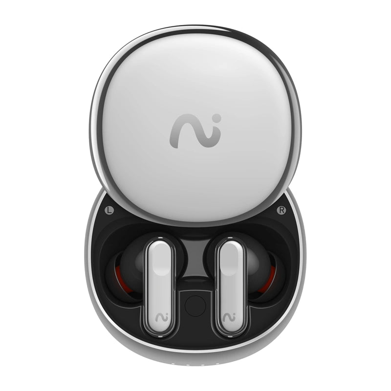 VIAIM Nano+ AI Headphones with Voice Recorder (Silver)