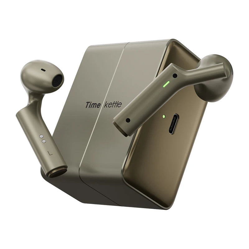 TimeKettle W4 Plus TWS Translation Earbuds (Gold)