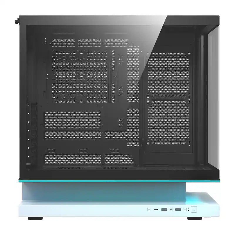 DarkFlash F1 ATX Computer Case + 6 Fans (White)