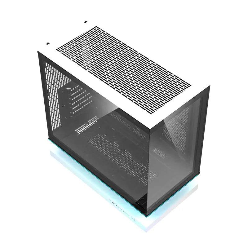 DarkFlash F1 ATX Computer Case + 6 Fans (White)