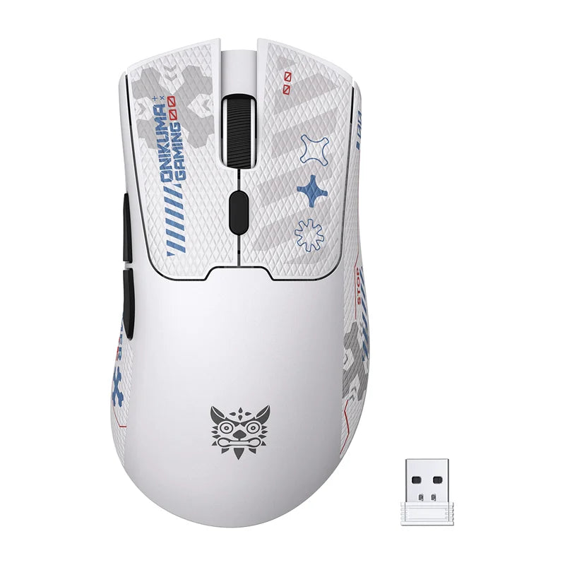 ONIKUMA DM01 Wireless Mouse (White)