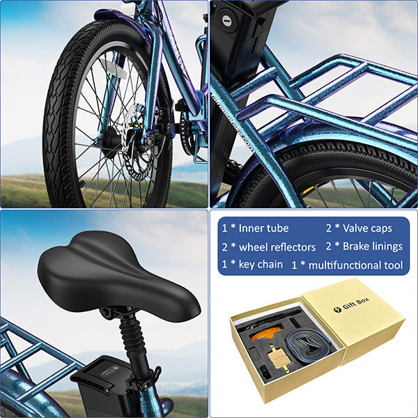 Fafrees F20 ilgstošs elektriskais velosipēds 18.2Ah