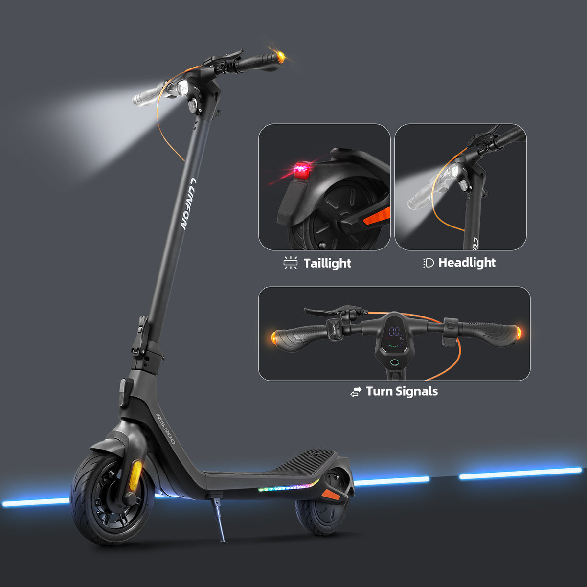 Cunfon RS300 Elektriskais Skūteris 500W