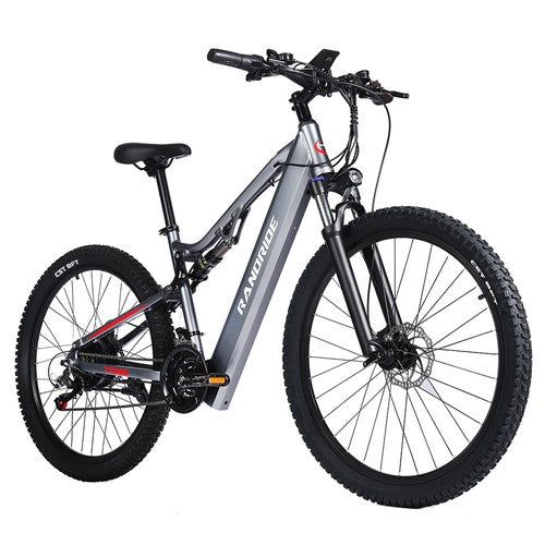 RANDRIDE YG90A elektriskā velosipēda 1000W motors 45km/h