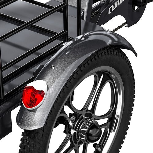 Cysum T1 Pro elektriskais tricikls, 250 W motors 48 V 22 Ah