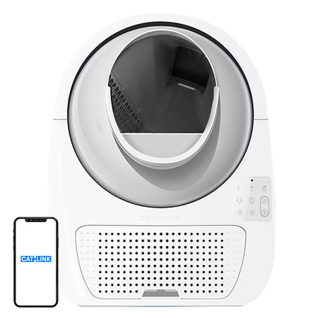 Viedā pašattīrošā kaķu tualetes kaste 