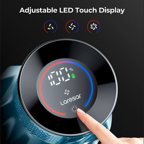 Laresar Ultra 7 bezvadu putekļu sūcējs, jaudīga 550 W / 45 kPa sūkšana