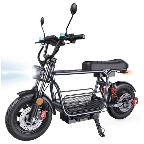 iScooter DX5 Elektriskais skūteris, 1500W, 48V 15.6Ah