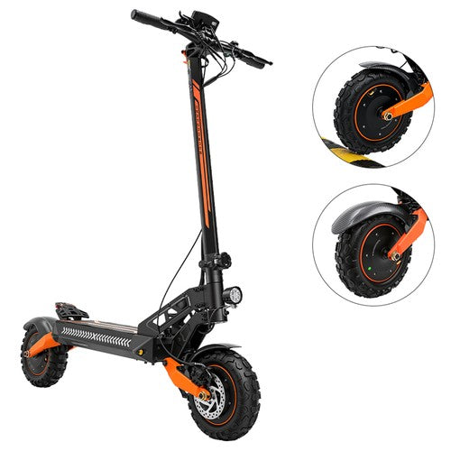 iScooter W12 salokāms elektriskais skrejritenis, 2x1500W motori, 25Ah