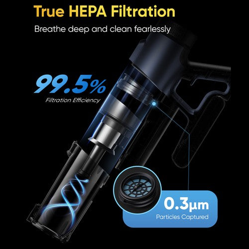 Vactidy V12 bezvadu putekļsūcējs 50000Pa 450W