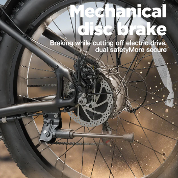 Burchda RX02 elektriskais velosipēds 1000W