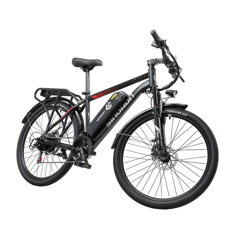 SINOHON EM200 elektriskais velosipēds 48V 12.5AH, 500W motors