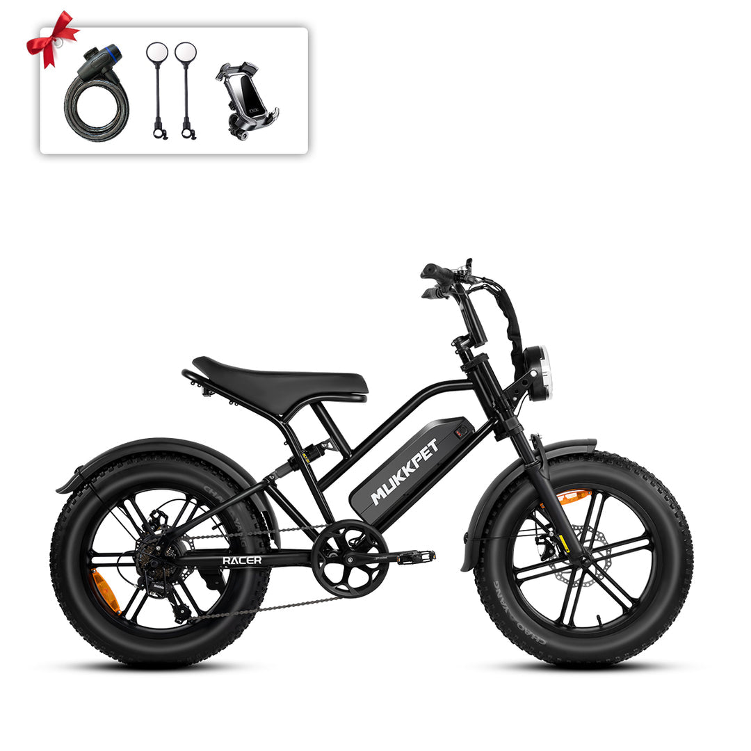 MUKKPET Racer Elektriskais velosipēds 18Ah