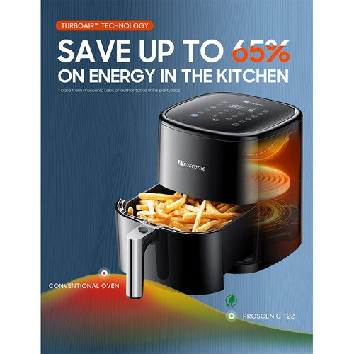 Proscenic T22 viedais elektriskais gaisa fritieri