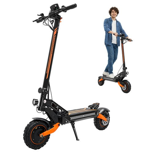 iScooter W12 salokāms elektriskais skrejritenis, 2x1500W motori, 25Ah