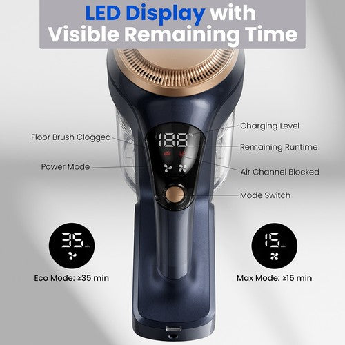Proscenic P11 Lite bezvadu putekļsūcējs, 28 kPa jauda