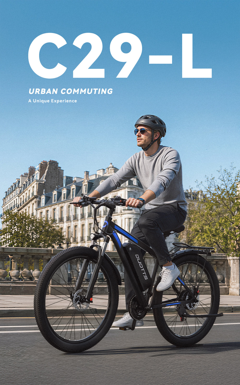 DUOTTS C29L elektriskais velosipēds